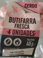 Butifarra fresca de cerdo