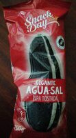 Pipa tostada gigante agua-sal