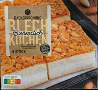 Blechkuchen - Bienenstich