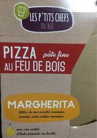Pizza pâte fine au feu de bois Margherita