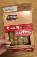 8 mini nems aux crevettes