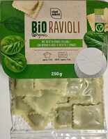 Bio organic frische Ravioli