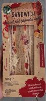Sandwich salami and Emmental cheese