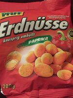 Paprika Erdnüsse