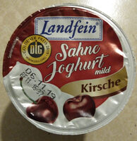 Sahnejoghurt, mild, Kirsche