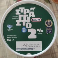 Strained cow's yogurt