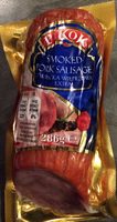 Smoked pork sausage