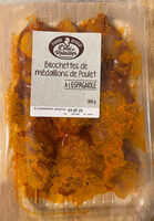 Brochettes de médaillons de poulet à l'espagnol