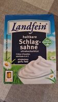 Schlagsahne haltbar