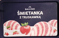 Śmietanka z truskawką