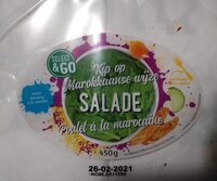 Kip op Marokkaanse wijze salade