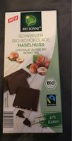 Bio Schokolade Haselnuss