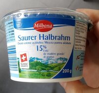 Demi crème acidulée