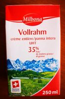 Crème entière 35% matière grasse
