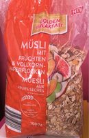 Muesli aux fruits séchés