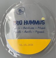 Trio hummus