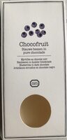 Chocofruit Blauwe bessen in zwarte chocolade