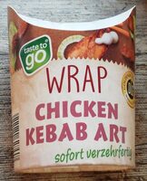 Taste To Go Wrap Chicken Kebab Art