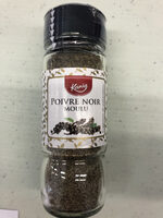 Poivre noir moulu