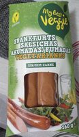 Preparado vegetariano tipo frankfurt ahumado