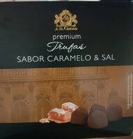 Trufas sabor caramelo y sal