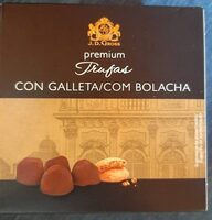 Trufas con galleta