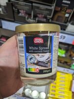White Spread with coconut flakes