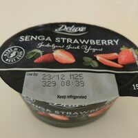 Senga strawberry indulgent yoghurt