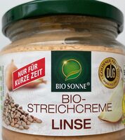 Bio-Streichcreme Linse