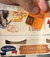Crème brûlée