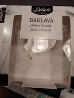 Baklava fruta y brandy