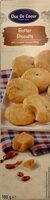 Sablés au beurre fourrés saveur caramel