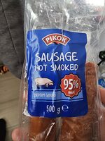 Pikok sausage hot smoked