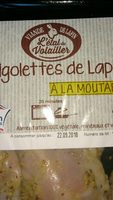 Gigolettes de lapin  à la moutarde
