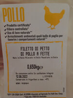 Filetto di petto di pollo a fette