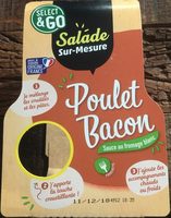 Salade sur mesure poulet bacon