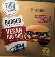 Vegan big BBQ burger