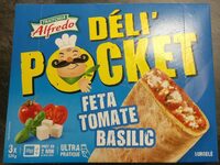Déli pocket feta tomate basilic