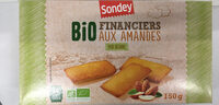 Financiers aux amandes Bio