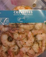 Crevettes recette ail et fines herbes