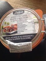 Deluxe filets d anchois à  l huile  d olive