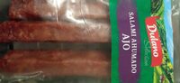 Salami ahumado ajo