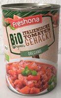 Italienische Tomaten gehackt Oregano