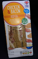 Lidl chicken and bacon sandwich
