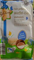 Feine gefüllte Waffel-Eier Vollmilch