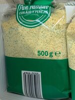 Pan rallado con ajo y perejil