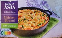 Chicken Biryani mit Sultaninen