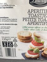 Petits toasts aperitifs