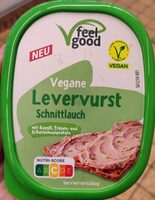 Vegane Levervurst Schnittlauch
