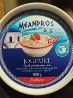 Meandros joghurt erdbeere
